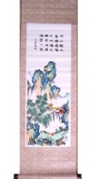 Hand Painted Wall Scrolls