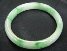 Flat Inside Slip on Jade Bangles