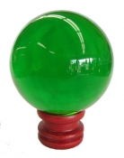 Green Crystal Balls