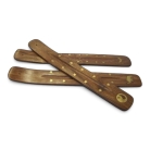 2 of Wood Stick Incense Burners