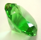Green Crystal Paperweight