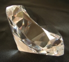 Clear Crystal Paperweight