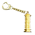 Chinese Wen Chang Pagoda Keychains