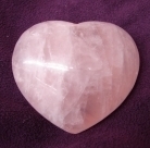 Rose Quartz Heart