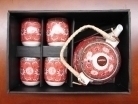 Chinese Style Red Tea Set