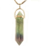 Fluorite Quartz Pendant