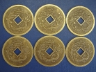 6 of Dragon Phoenix Coins