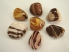 Bag of Zebra Jasper Natural Stone