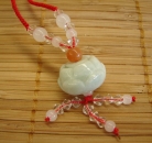 Jade Lotus Necklace