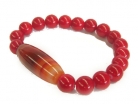 Carnelian Beaded Bracelet