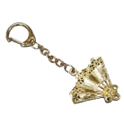 Golden Fan Keychain