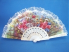 White Lace Spanish Hand Fans