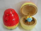 2 of Fruit-Shape Bamboo Toys