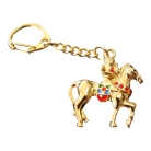 Bejeweled Monkey on Horse Talisman