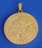 Eight Auspicious Objects Pendant for Protection