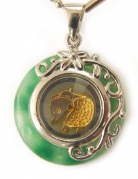 Golden Zodiac Pendants