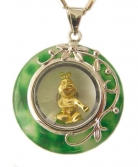 Golden Rabbit Pendant