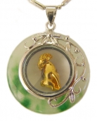 Golden Sheep Pendant