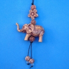 Small Elephant Charm as Cell Phone Charm