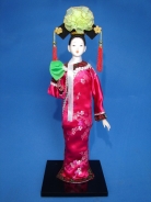Chinese Collectible Doll in Walking
