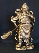 Standing Guan Gong Holding Guan Dao