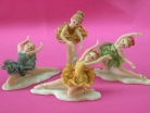 Set of Dancing Ballet Dolls