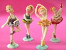 Set of Dancing Ballet Dolls