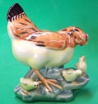 Hen with Chickens