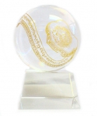 Crystal Globe with Ru Yi