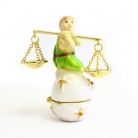 Bejeweled Horoscope Libra Statue