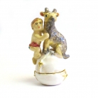 Bejeweled Horoscope Capricorn Statue