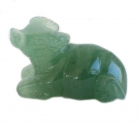 Jade Ox Statue