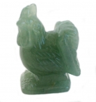 Jade Rooster Statue