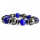 Magnetic Bracelet - Dark Blue and Black