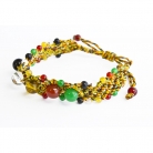 Feng Shui 5-Element Bracelet with Double 5-Element Strings