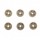 6 of I ching Coins