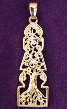 5 Element Pagoda Pendant