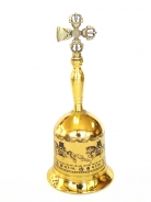 Cross Vajra Bell w/ Windhorse Images