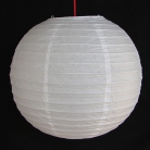 2 of White Paper Lanterns