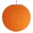 2 of Orange Paper Lanterns