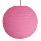 2 of Pink Paper Lanterns