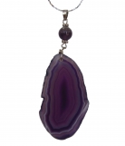 Agate Slice Pendant