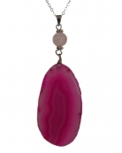 Agate Slice Pendant