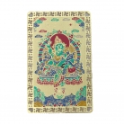Green Dzambhala Talisman Card