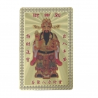 Wealthy God Money Talisman Card