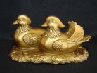 Brass Mandarin Ducks