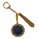 The Eight Petal Lotus Mirror of Manjushri Keychain