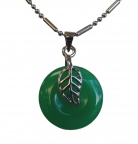 Leaf Jade Pendant