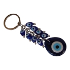 Blue Evil Eye Protection Keychain