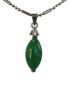 Leaf Shape Jade Pendant